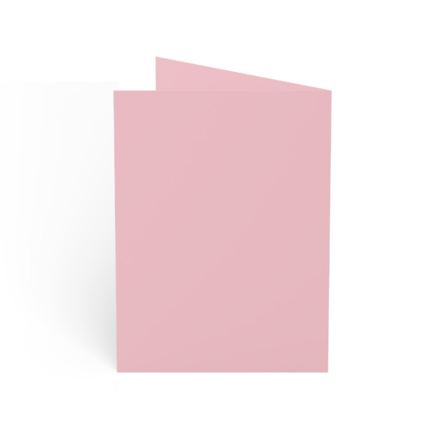 Happy Birthday in Pink Greeting Cards (1, 10, 30, and 50pcs)