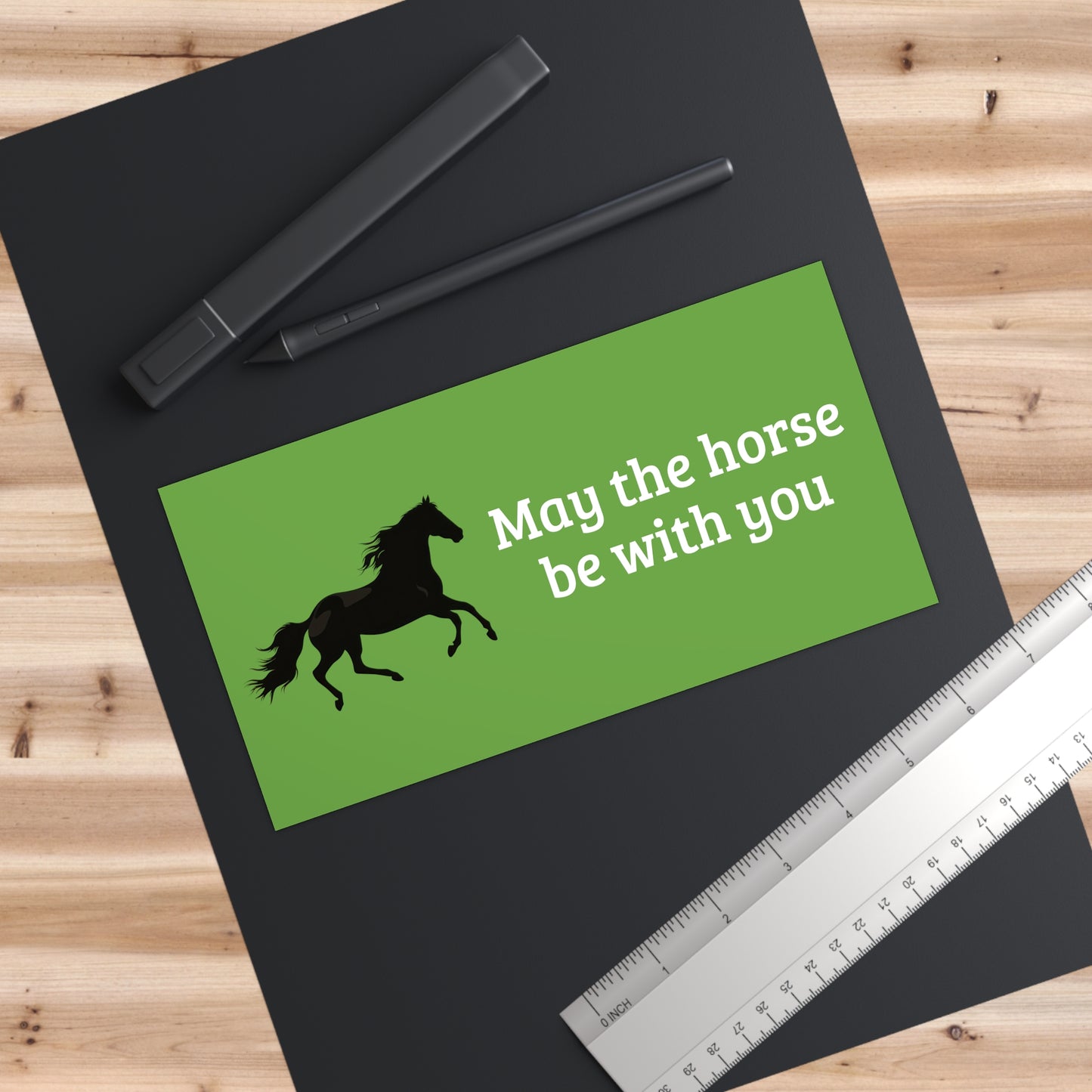 Bumper Stickers - May the Horse be with You