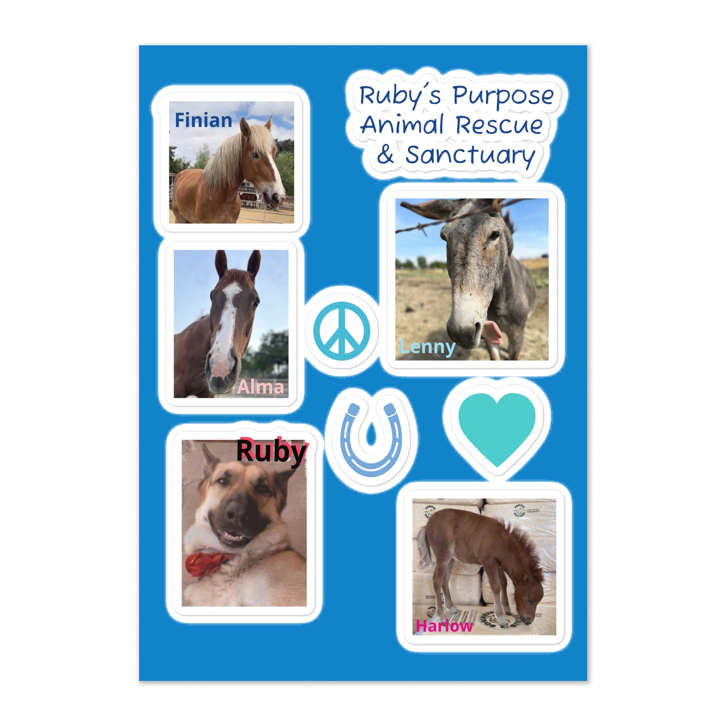 Ruby's Purpose - Sticker sheet