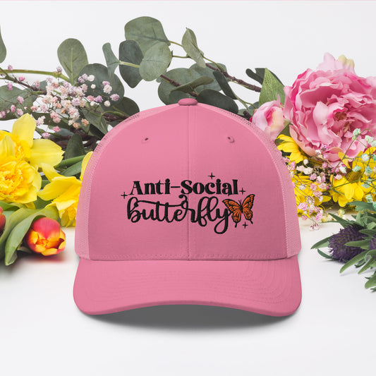 Anti-Social Butterfly - Trucker Cap