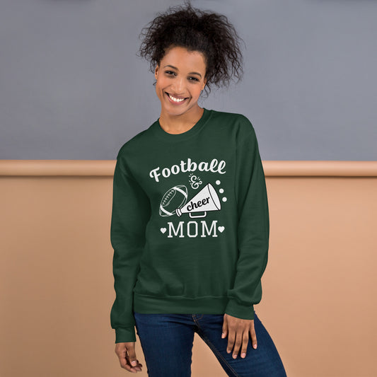 Football & Cheer Mom Unisex Sweatshirt