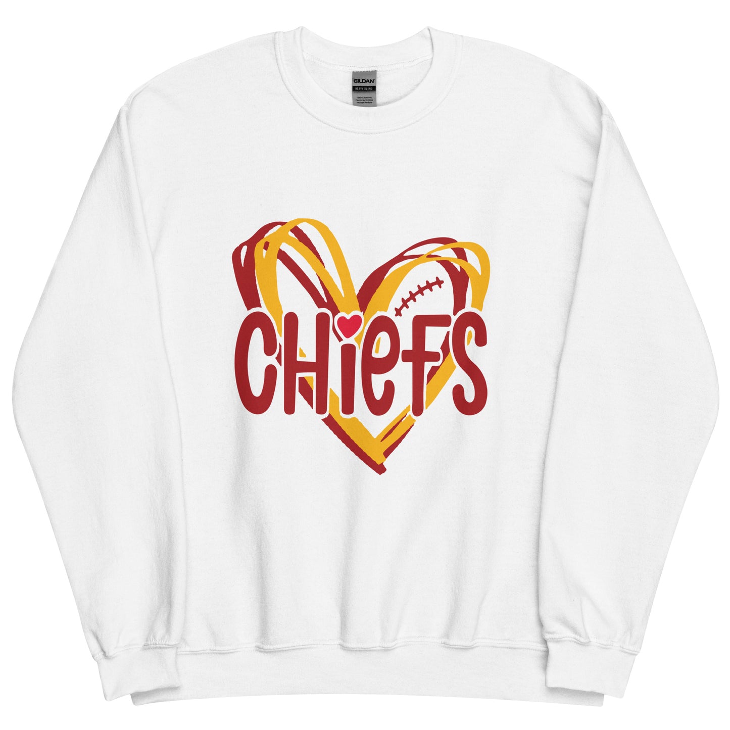 KC Chief's Heart Unisex Sweatshirt