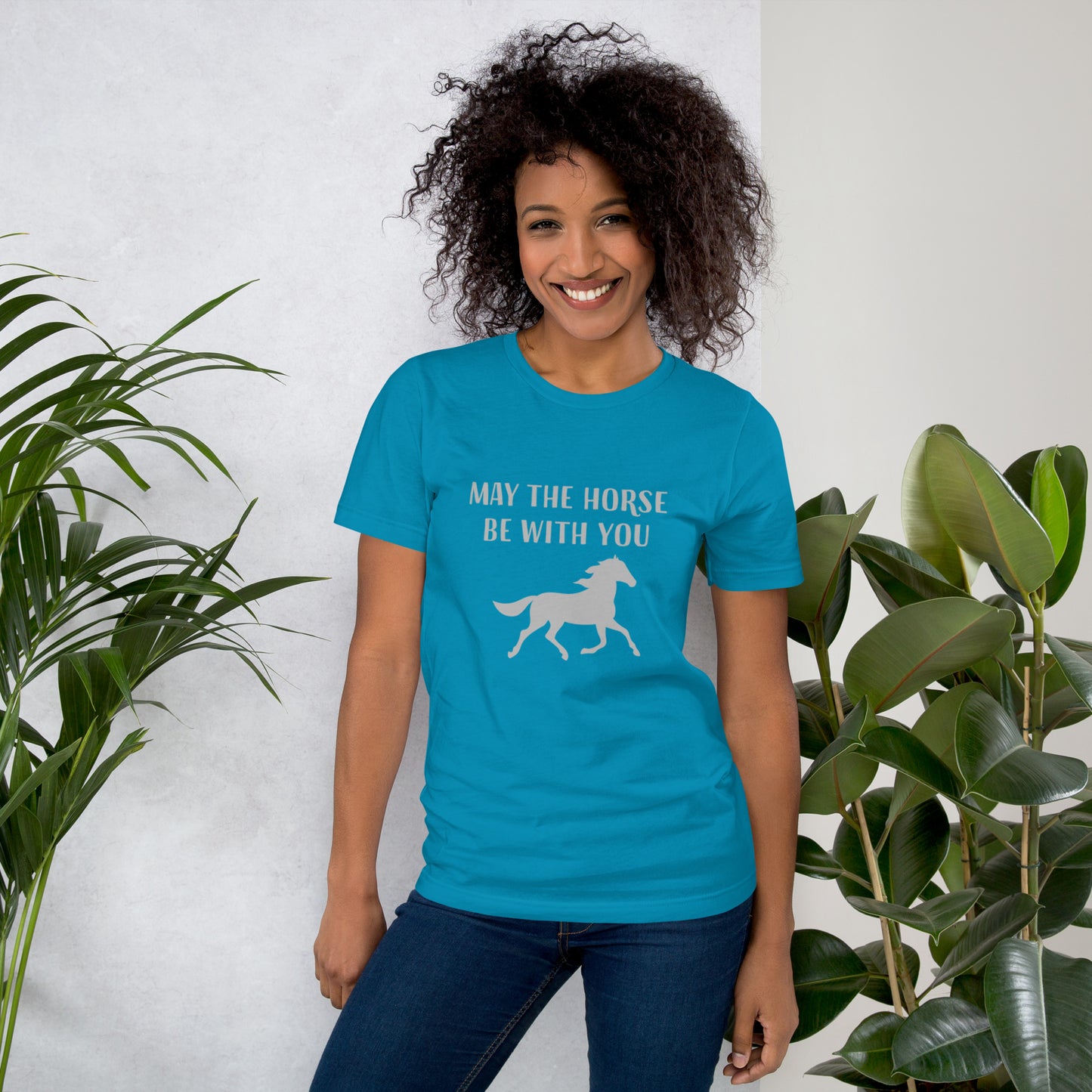 May the Horse be with You  - Unisex t-shirt