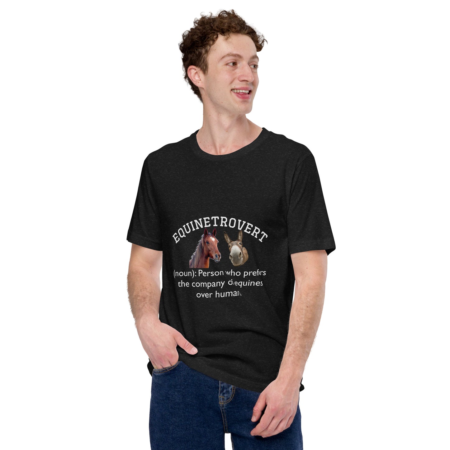 Equinetrovert - Unisex t-shirt