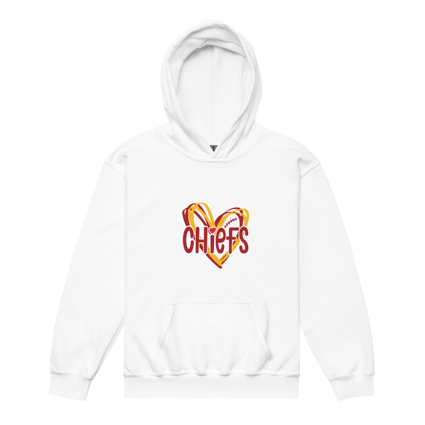 KC Chief's Heart - Youth hoodie