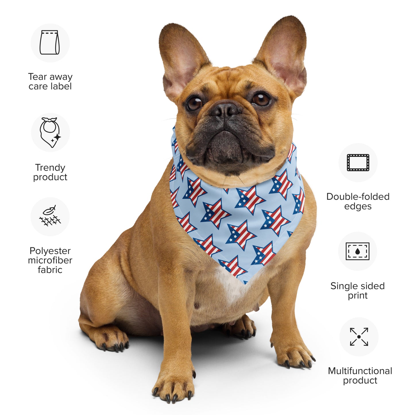 Patriotic bandana -  Dog Accessories